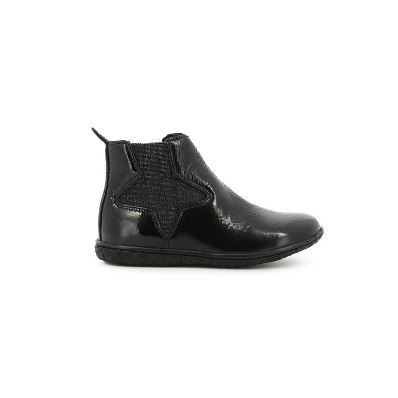 Boots cuir Vermillon