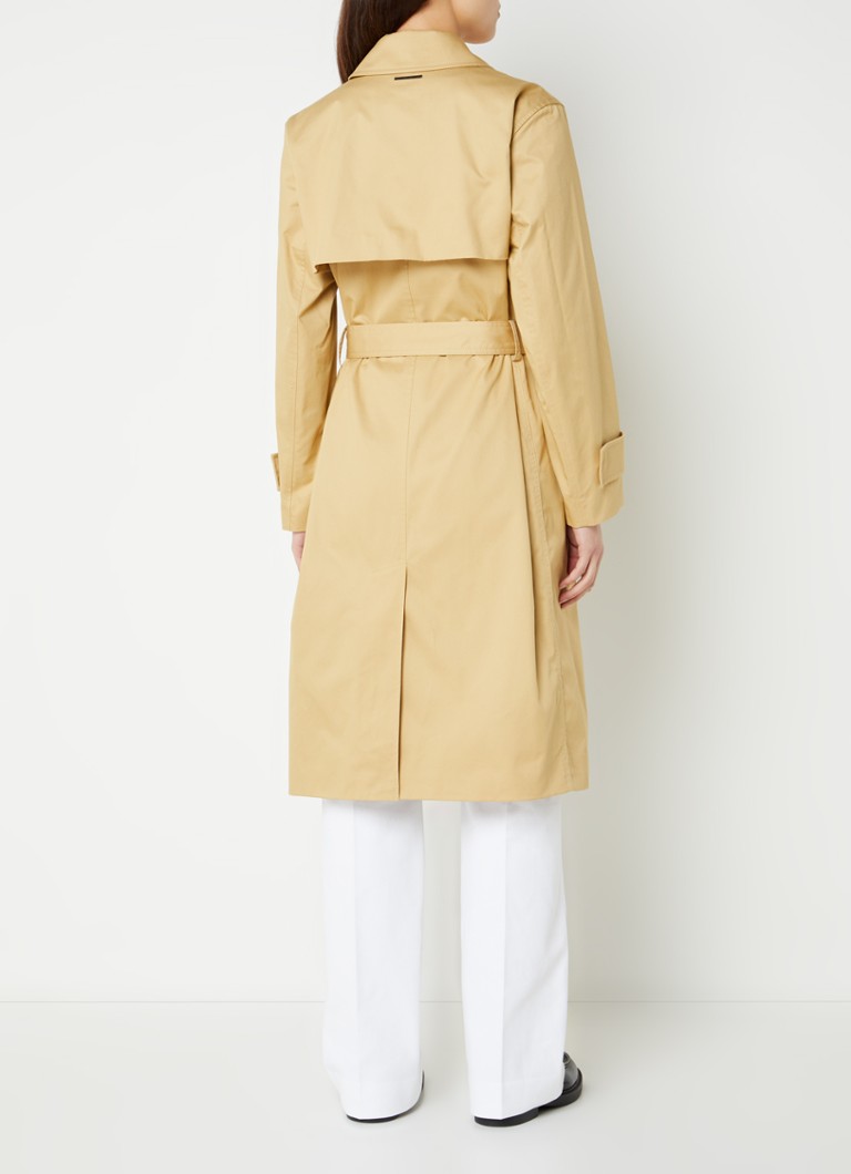 Trench coat Calvin Klein con cintura e tasche laterali