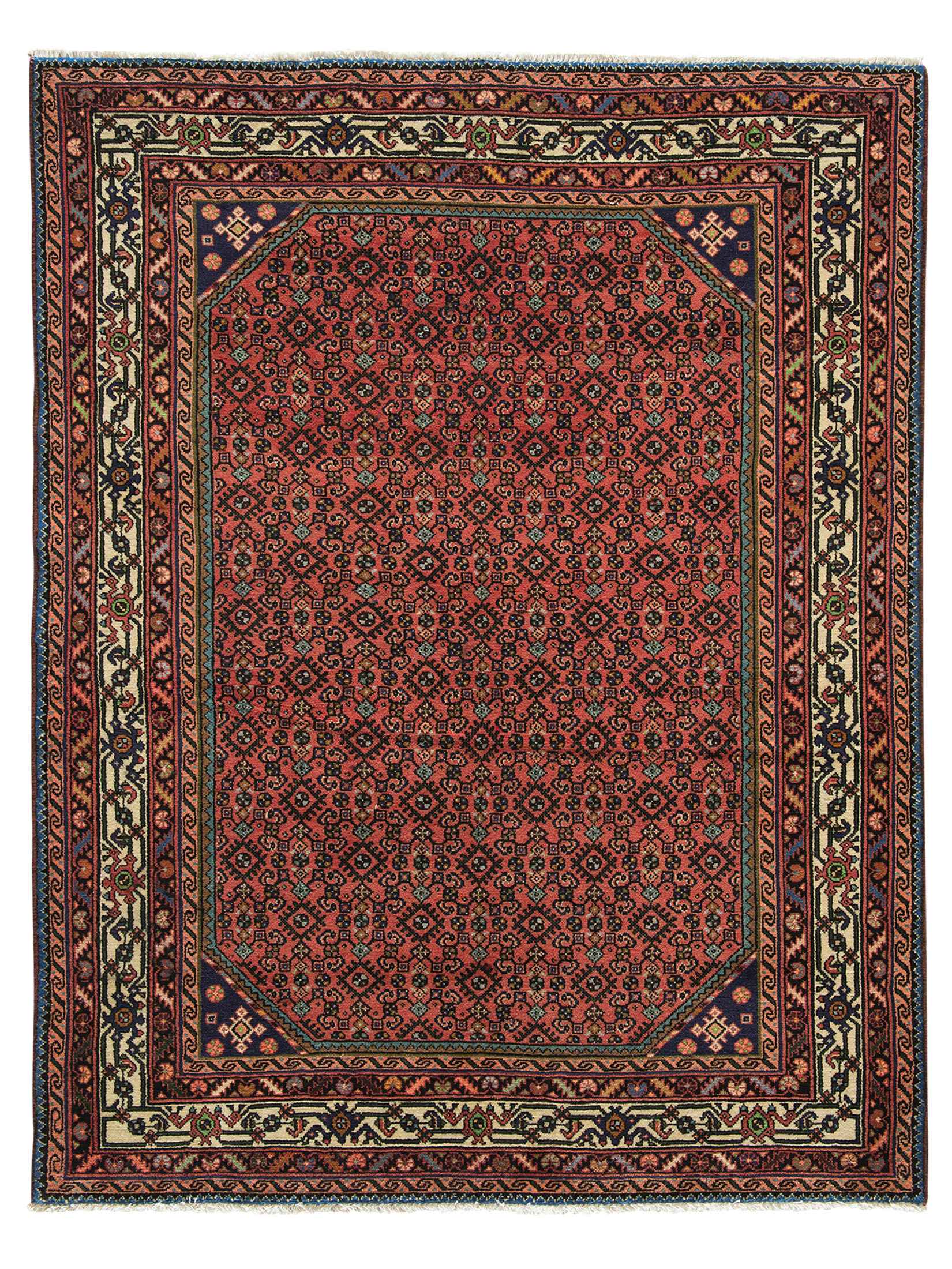 Endjelas Hamadan ca. 150 x 190 cm, Unikat / Einzelstück