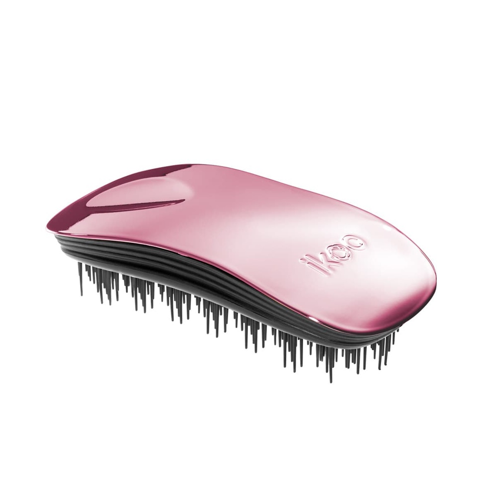 ikoo Brosse Démêlante ikoo Metallic - Home -Rosé Brosse cheveux