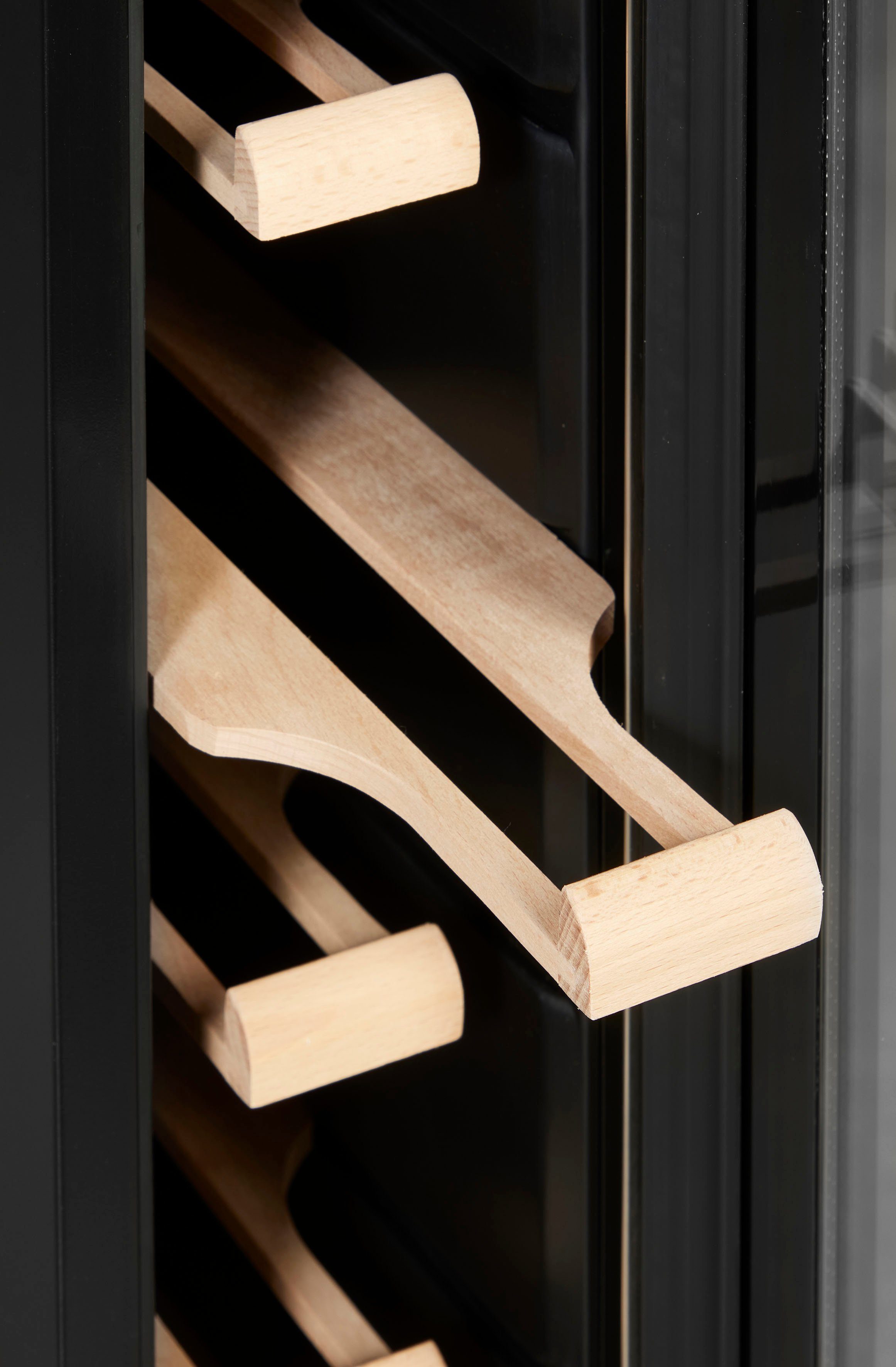 Amica Weinkühlschrank WK 341 101 E,für 6 Standardflaschen á 0,75l, Standkühlschrank