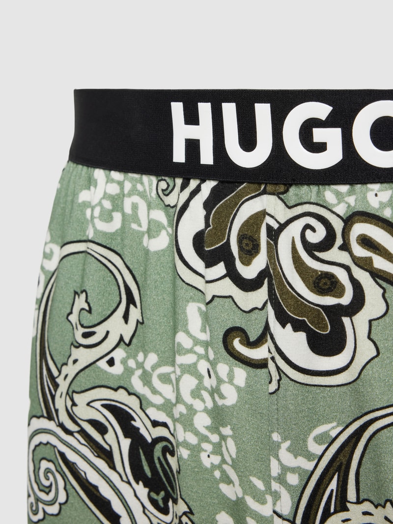 Boxershorts mit Paisley-Muster in hellgrün