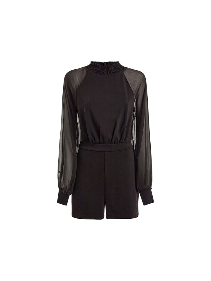 Guess Kurze Overall für Damen in unifarben in schwarz günstig kaufen L