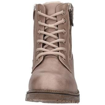 Puccetti Schnür Boots in beige