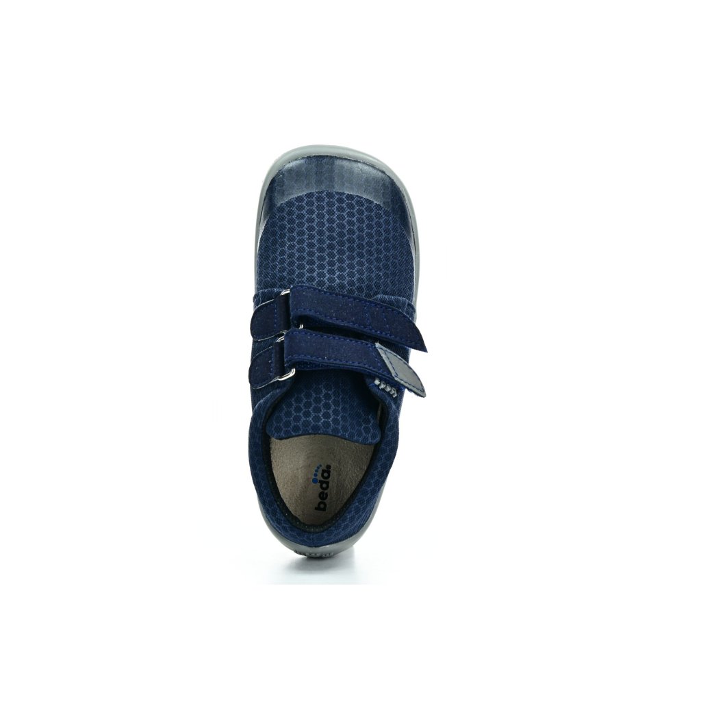 Beda Philip dunkelblaue(BF 0001/ST/W/OT) Barfußsneakers