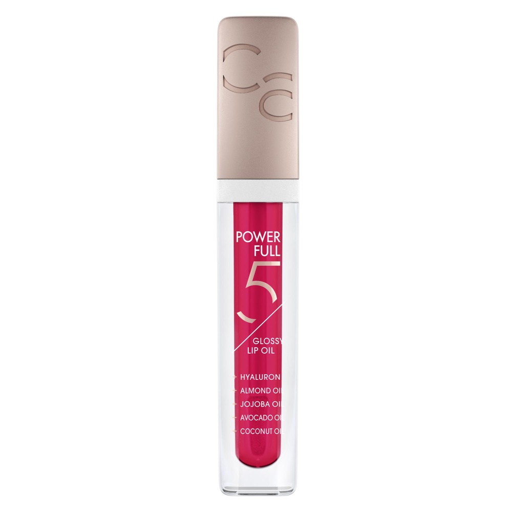 catrice Power Full 5 Glossy Lip Oil huile à lèvres 040 Raspberry Glow Gloss Lèvres