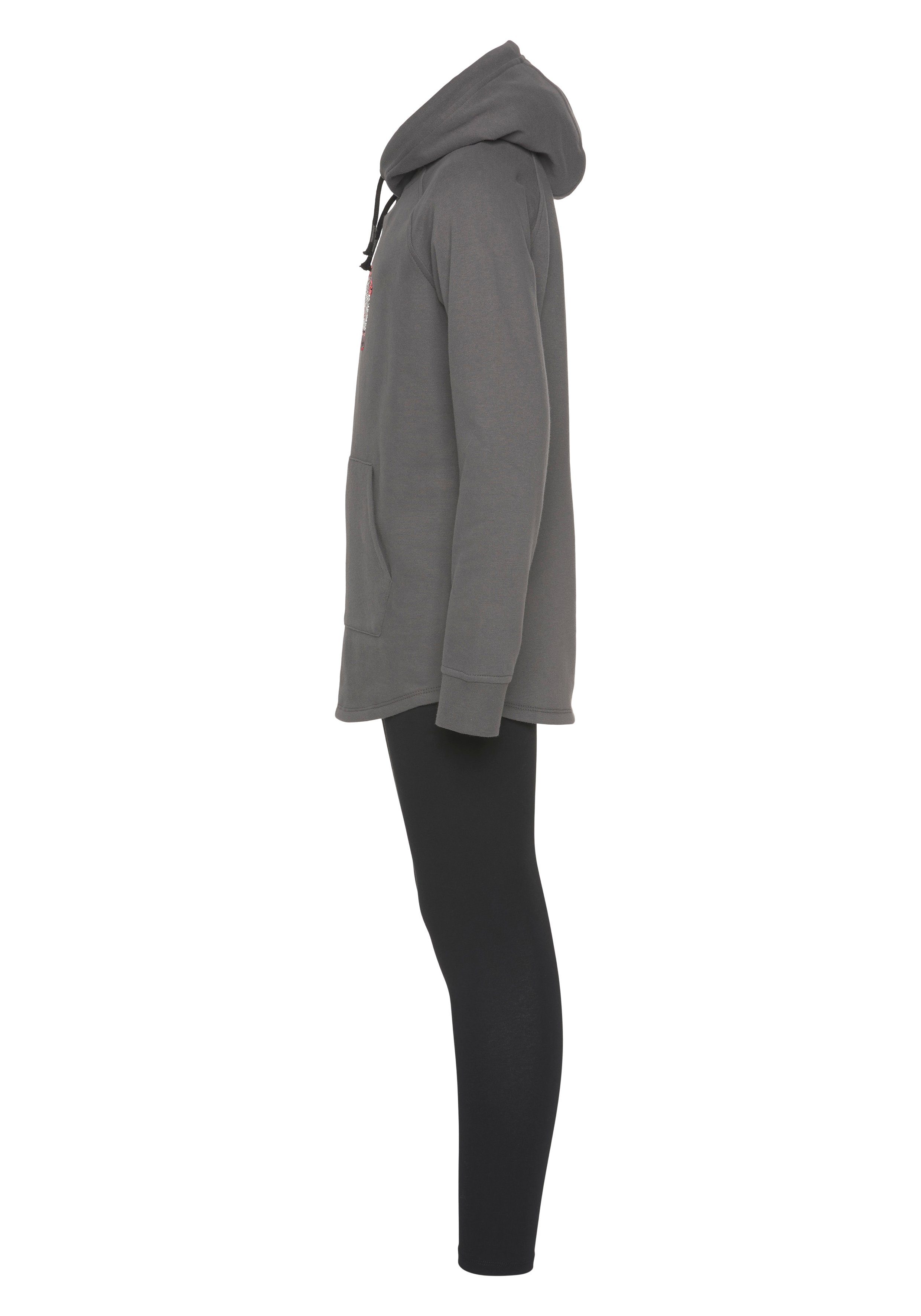Scout Jogginganzug PRINCESS (Set, 2-tlg., mit Leggings), mit Wendepailletten