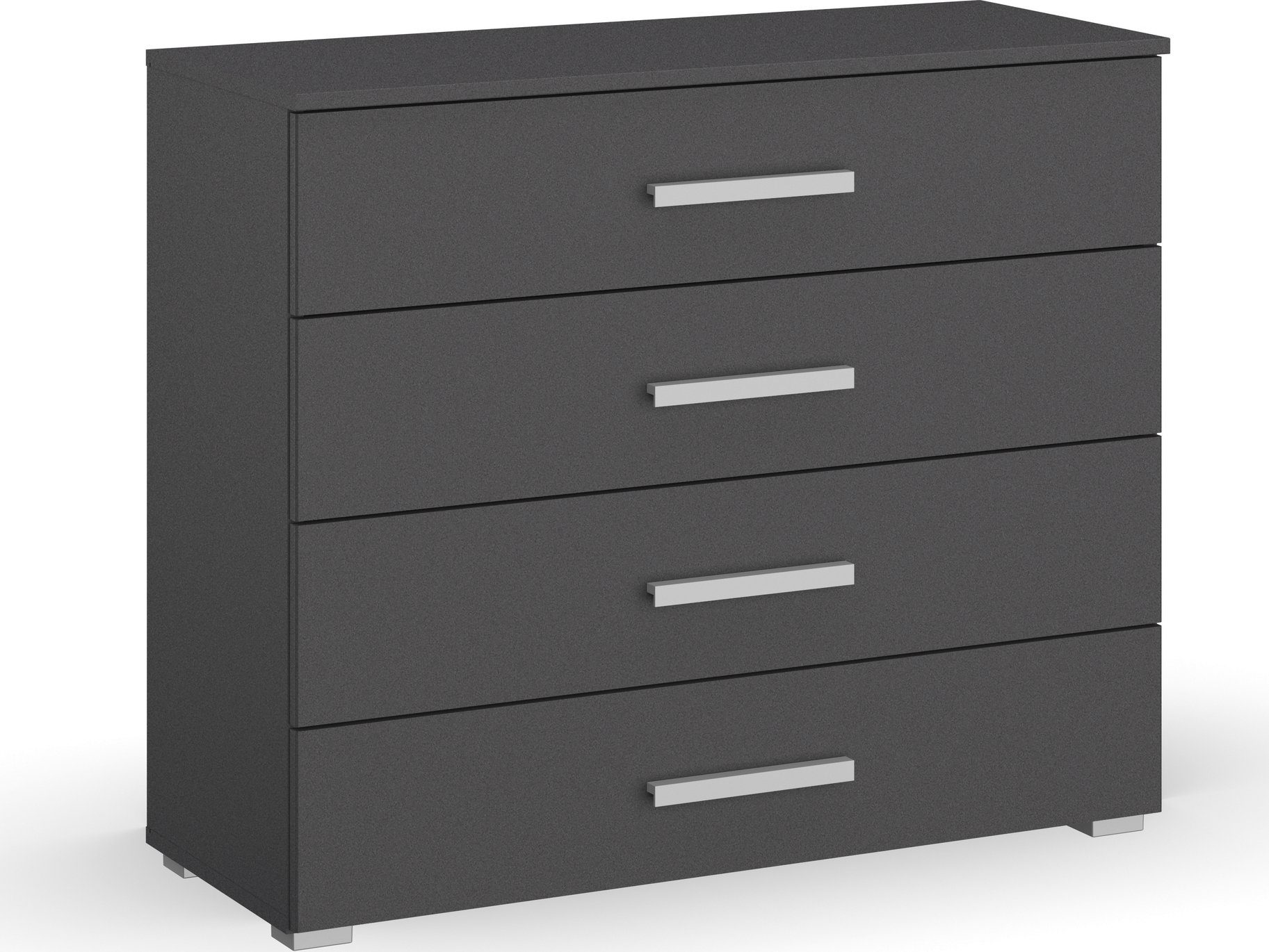 rauch Kommode Koluna, mit 4 Schubkästen, inkl. 6er-Set Filzboxen
