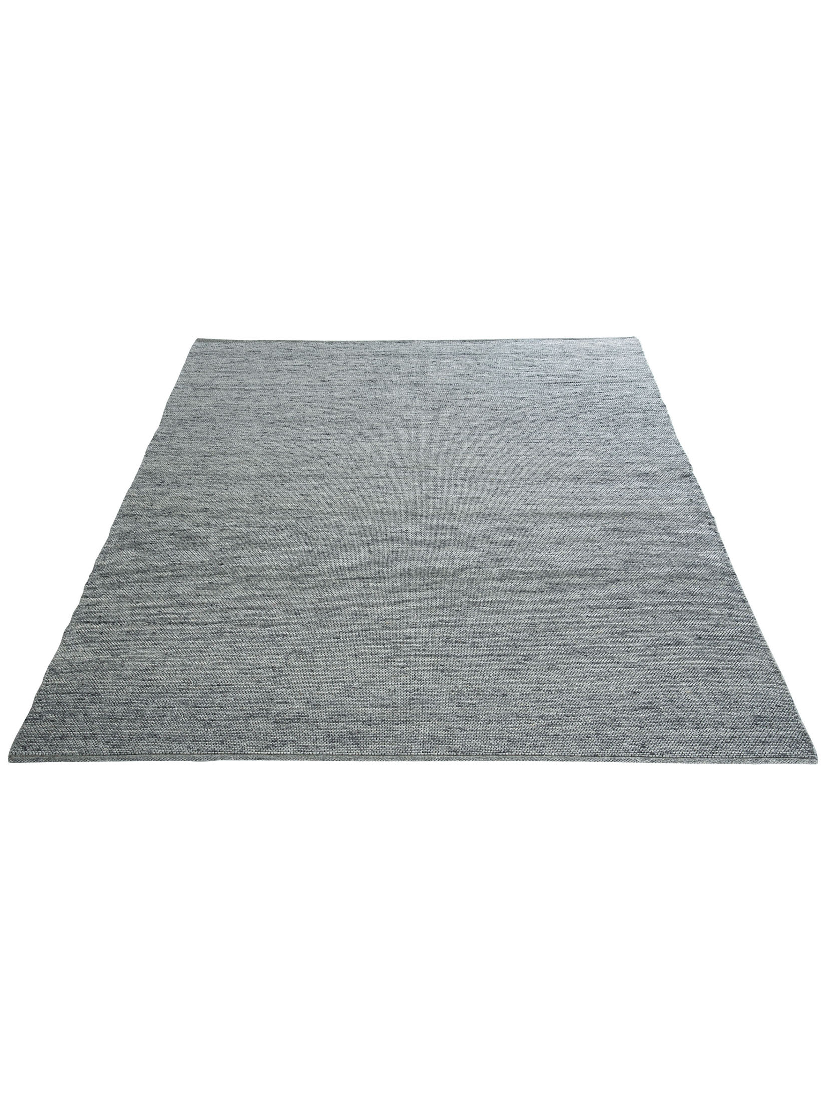Hörneberg Woll-Teppich, Grau