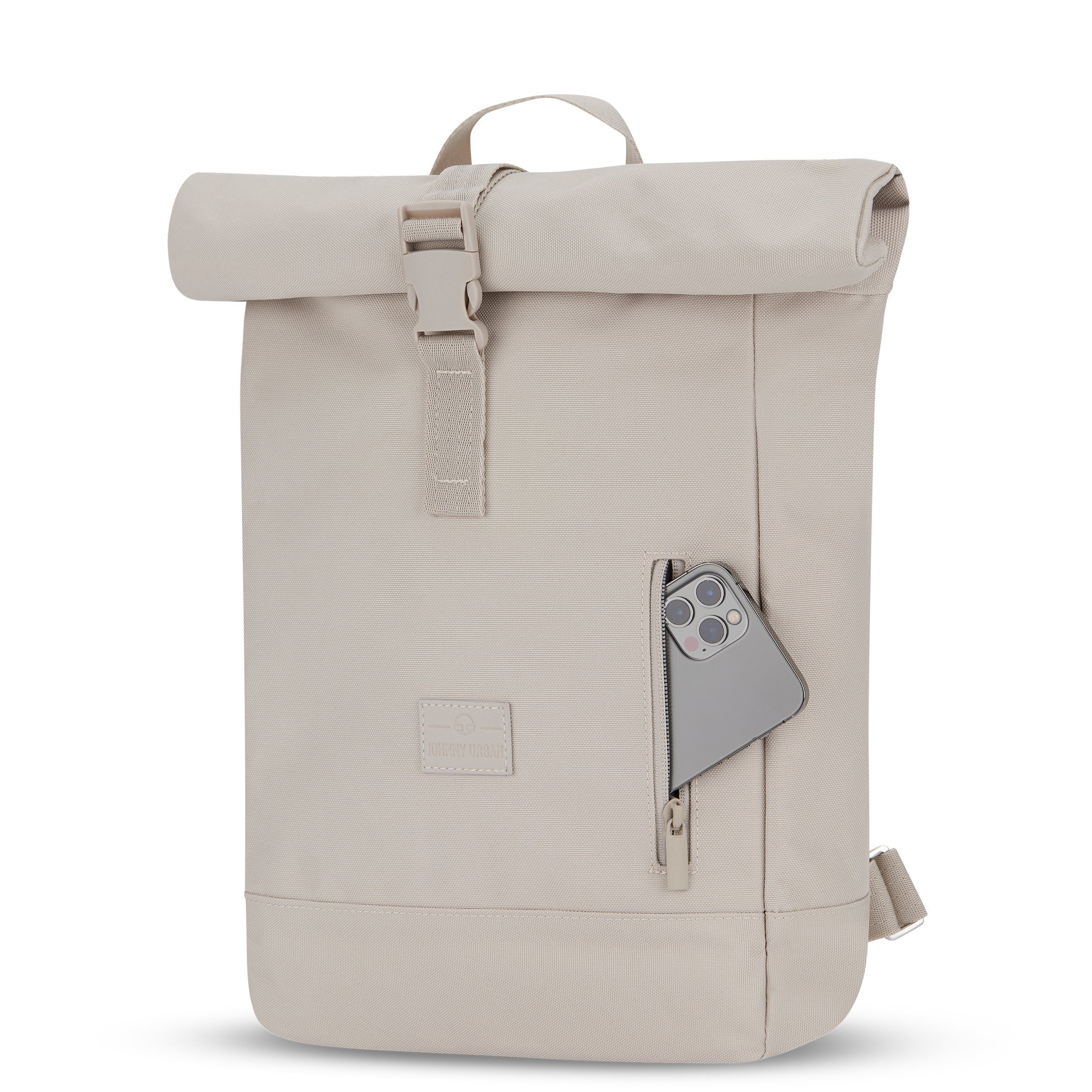 Johnny Urban Cityrucksack Robin Small, Rolltop Damen Herren, Wasserabweisend