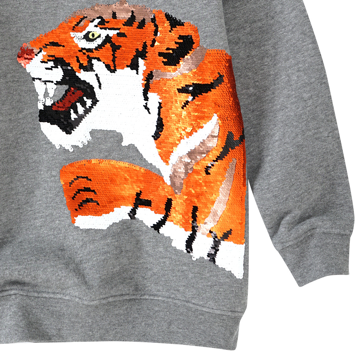 Jungen Sweatshirt mit Wendepailletten