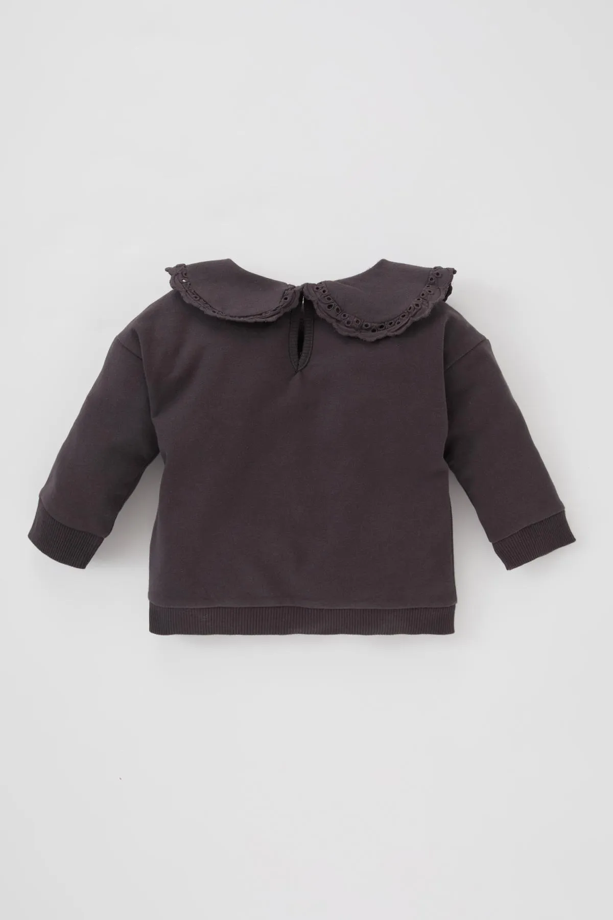 DeFacto  Weiches, flauschiges Sweatshirt mit großem Kragen für Babys