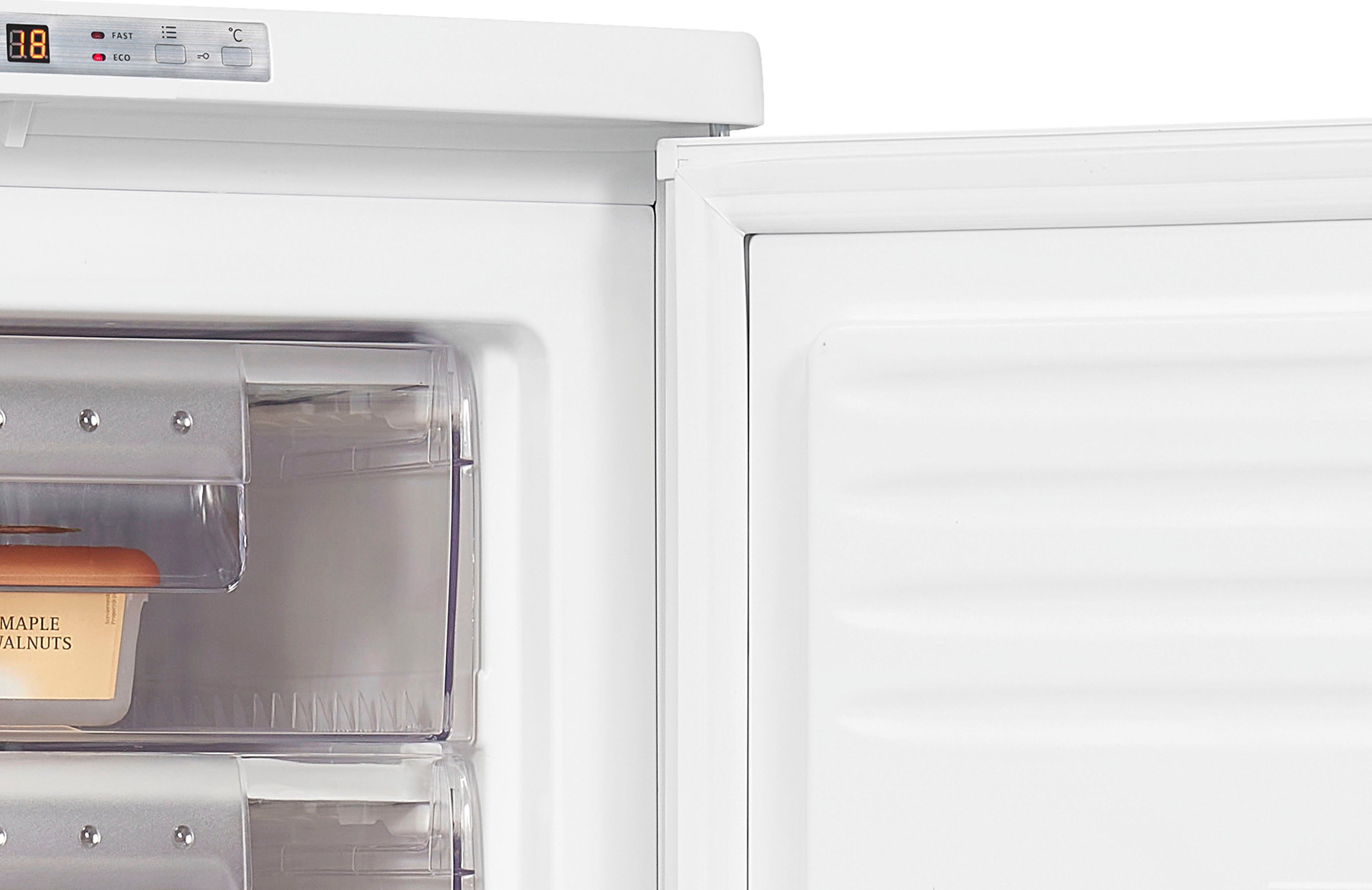 exquisit Gefrierschrank GS80-HE-040E weiss, 85,5 cm hoch, 55 cm breit