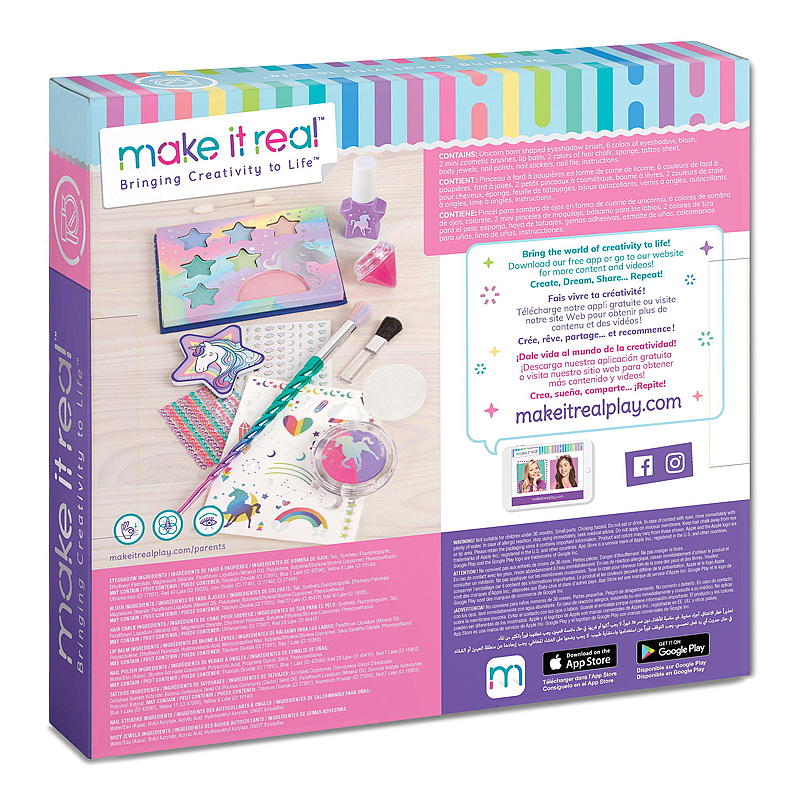Make it real Deluxe unikorn makeover, Make it real