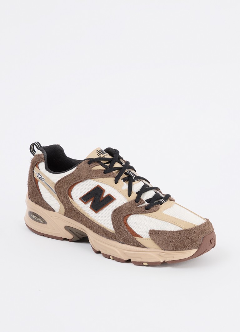 Buty sportowe New Balance 530 z siateczki ze detalami zamszowymi