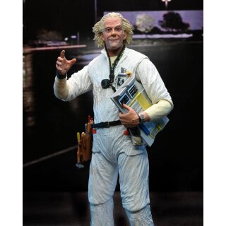 Zurück in die Zukunft Actionfigur Ultimate Doc Brown (1985) 18 cm