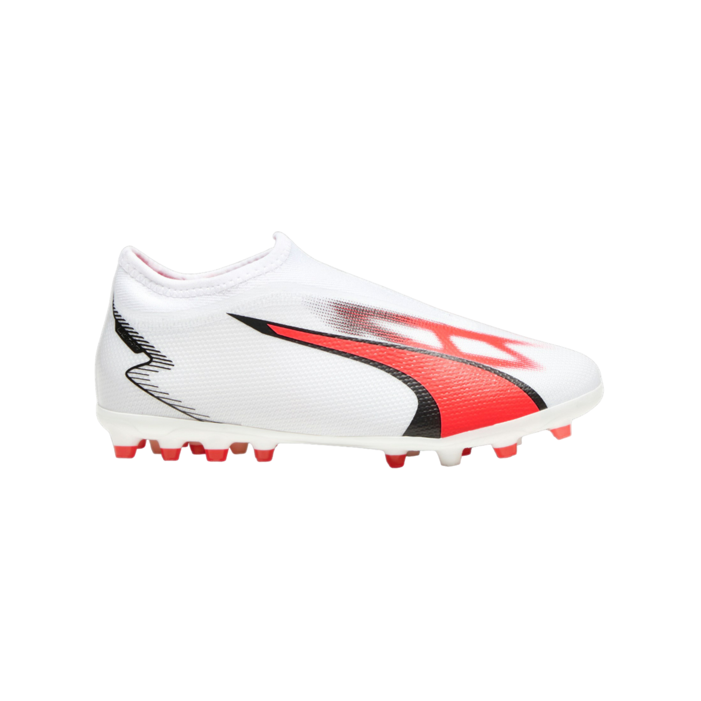 PUMA ULTRA Match LL MG Jr Kids Weiss Schwarz F01