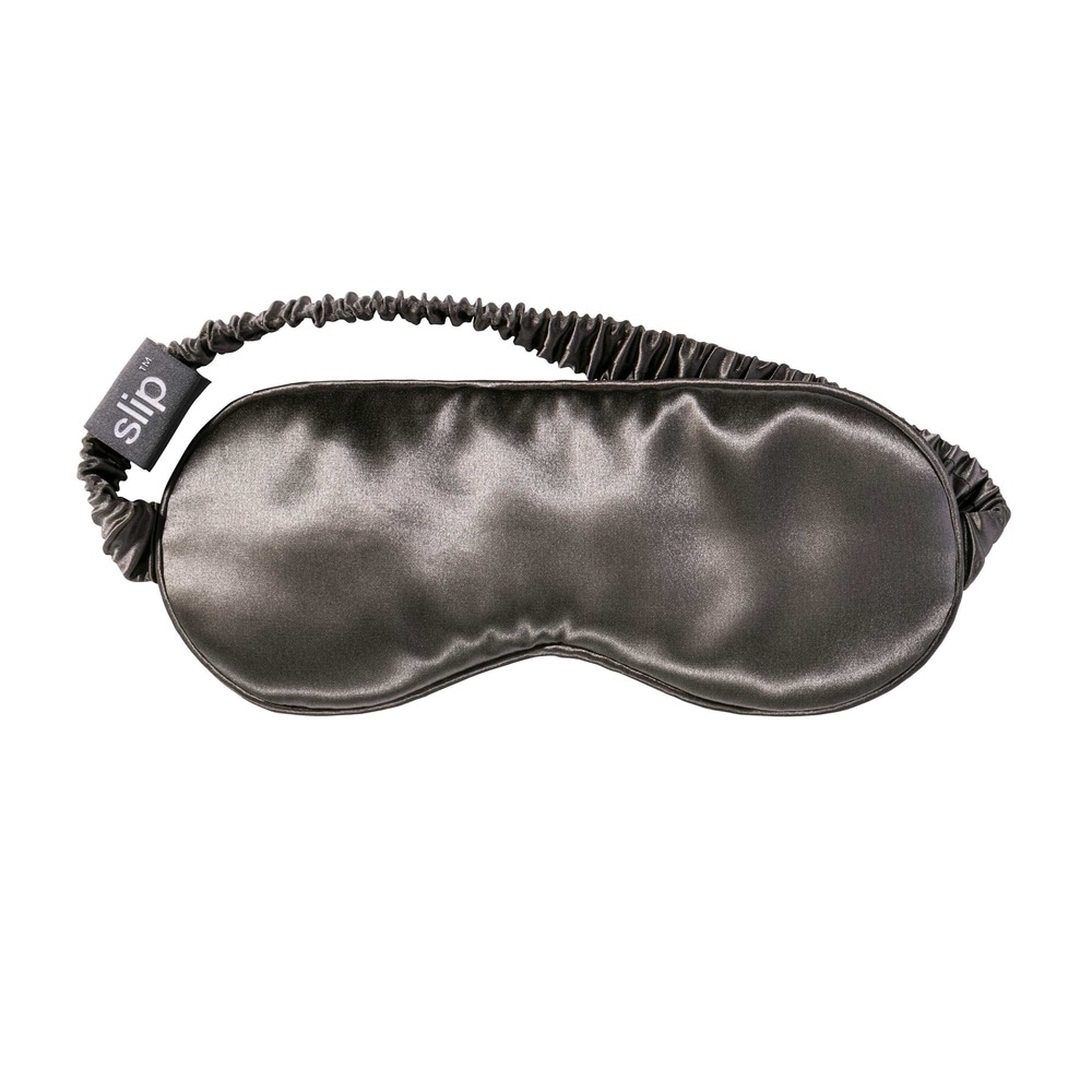 slip masque de sommeil pure soie slip - anthracite masque de sommeil