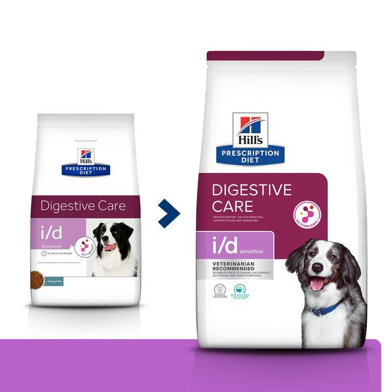 Hill's Hypoallergenes Hundefutter Hill's Prescription Diet Digestive Care i/d Sensitive mit Ei und Reis 12kg