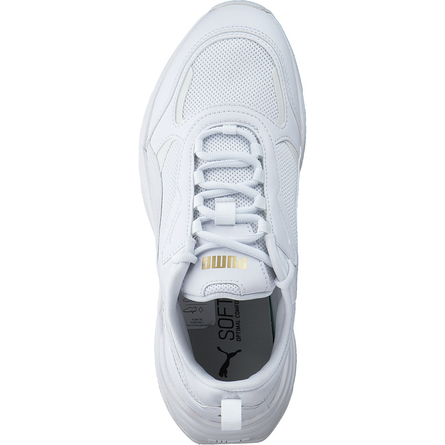 Puma Cassia 384647, Sneakers Low, Damen, Weiß
