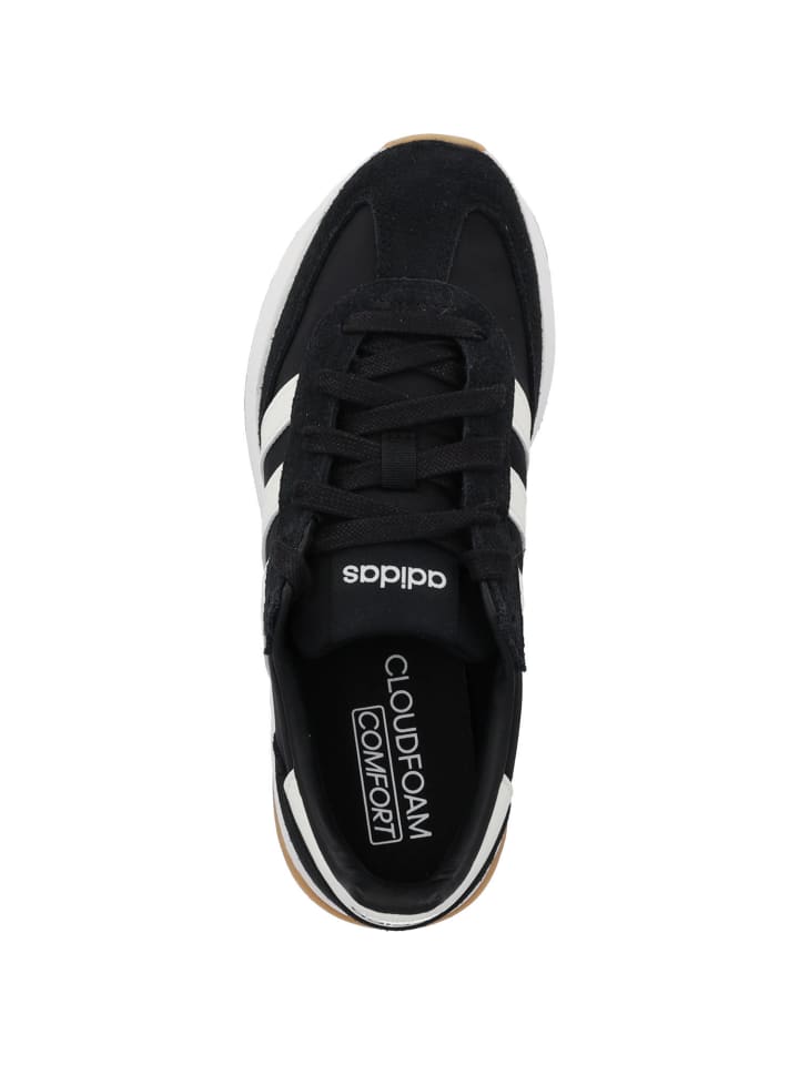 adidas Schnürschuhe in black/white/white günstig kaufen