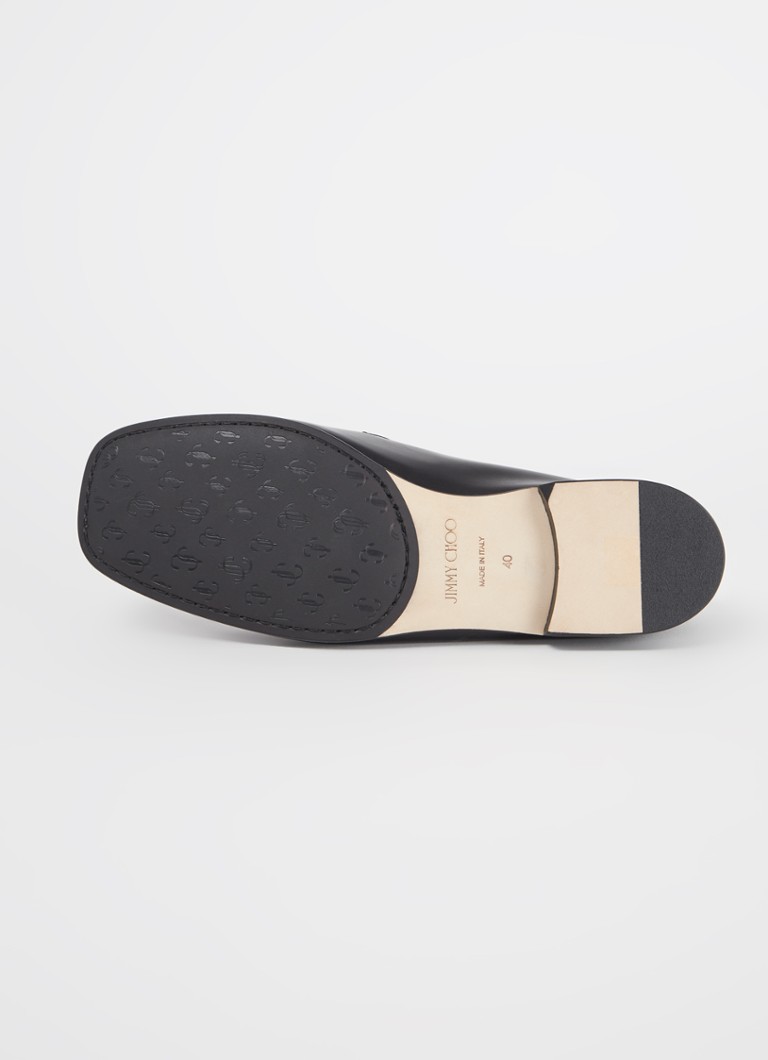 Jimmy Choo DIAMOND TILDA LOAFER -vasikkanahkaiset nilkkurit