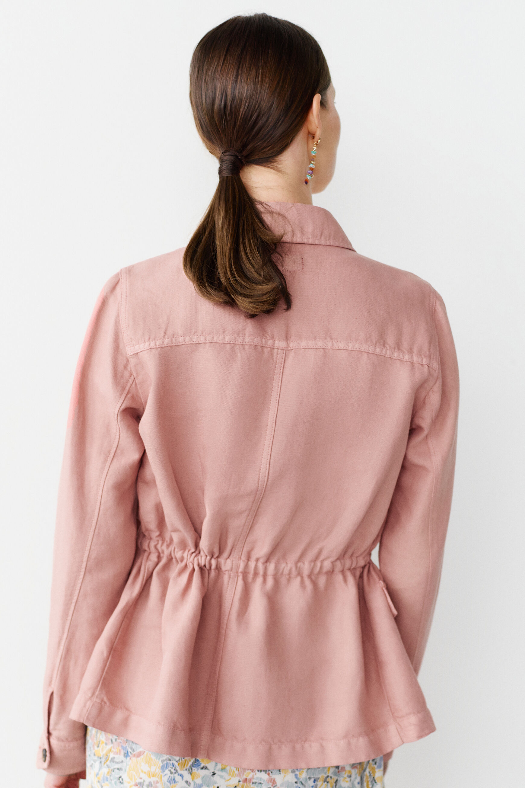 veste grace b orange clair femme