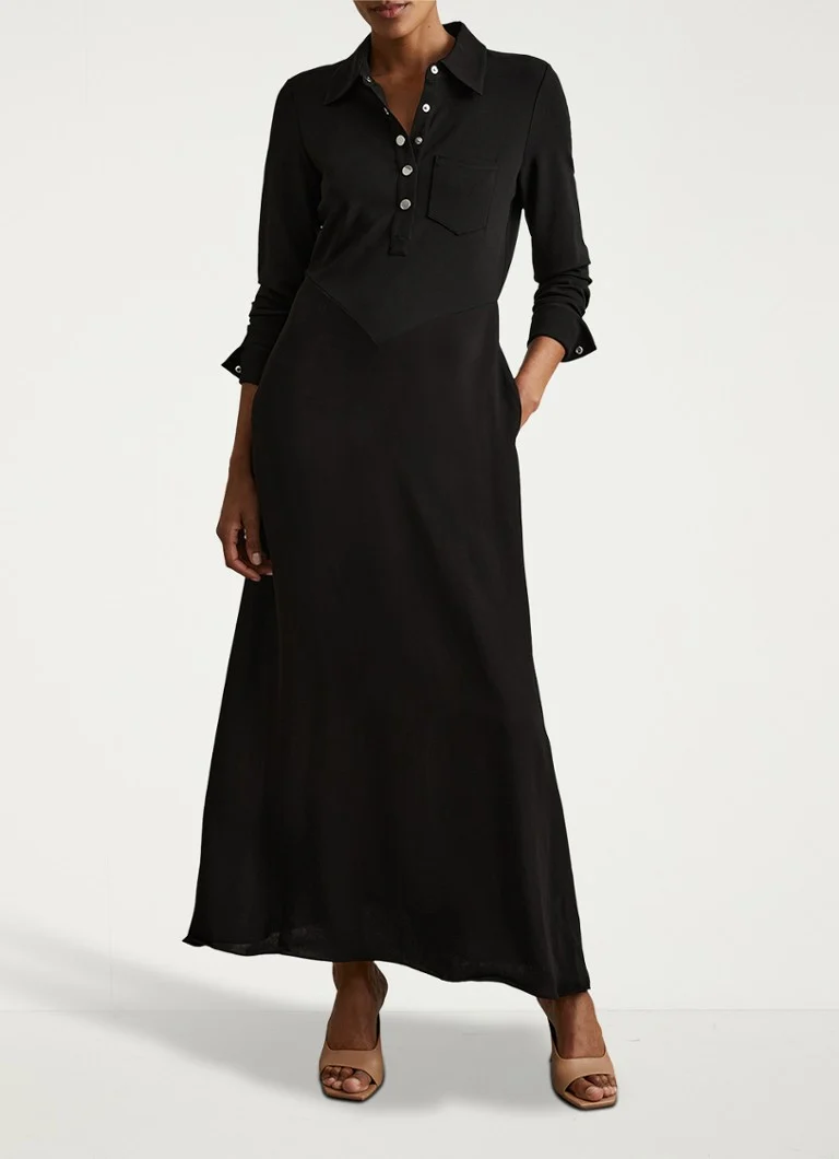 Rochie lungă Rosina de Reiss cu buzunare laterale