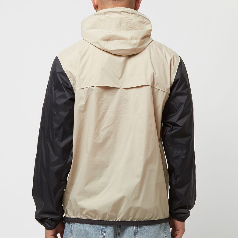 Comme des Garcons Play K-Way Half Zip Jacket beige/black