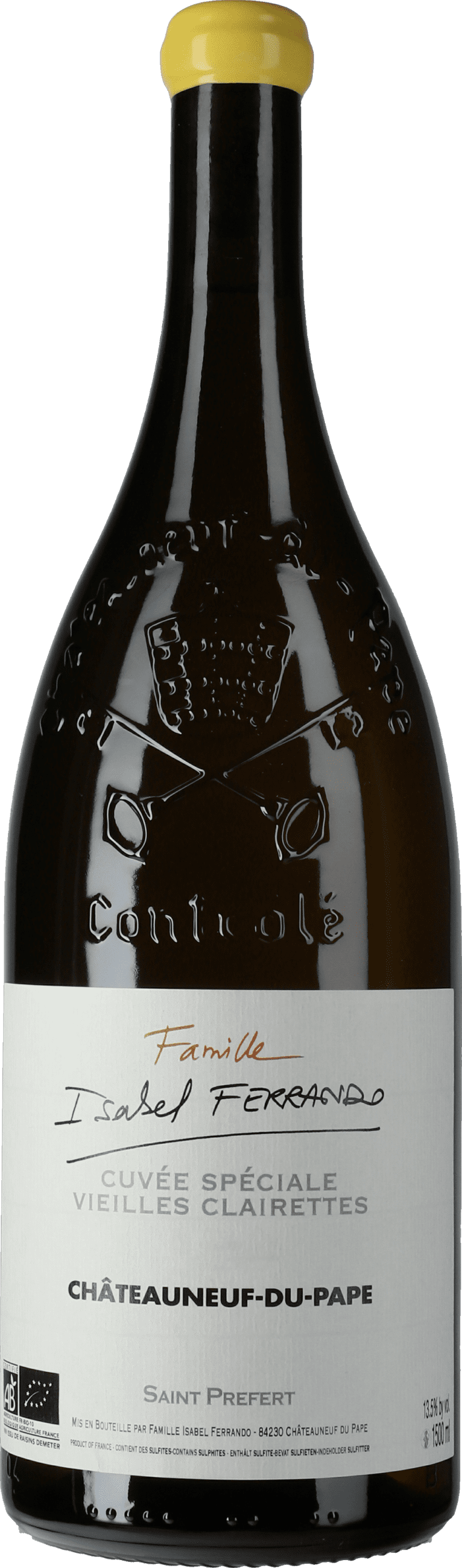 Famille Isabel Ferrando - Saint Prefert: Chateauneuf du Pape Cuvée Spéciale Vieilles Clairettes 2021