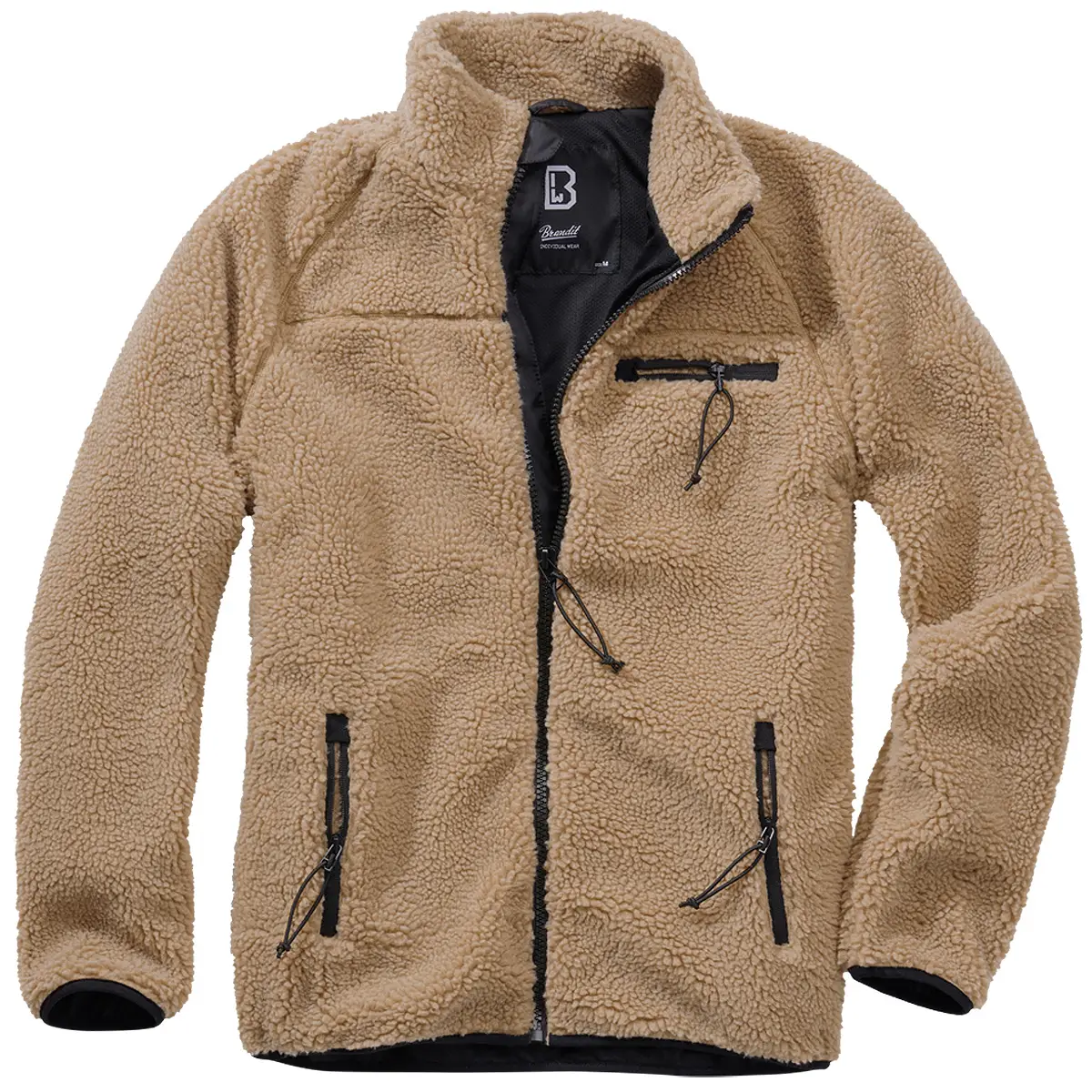 Teddyfleece Jacke camel