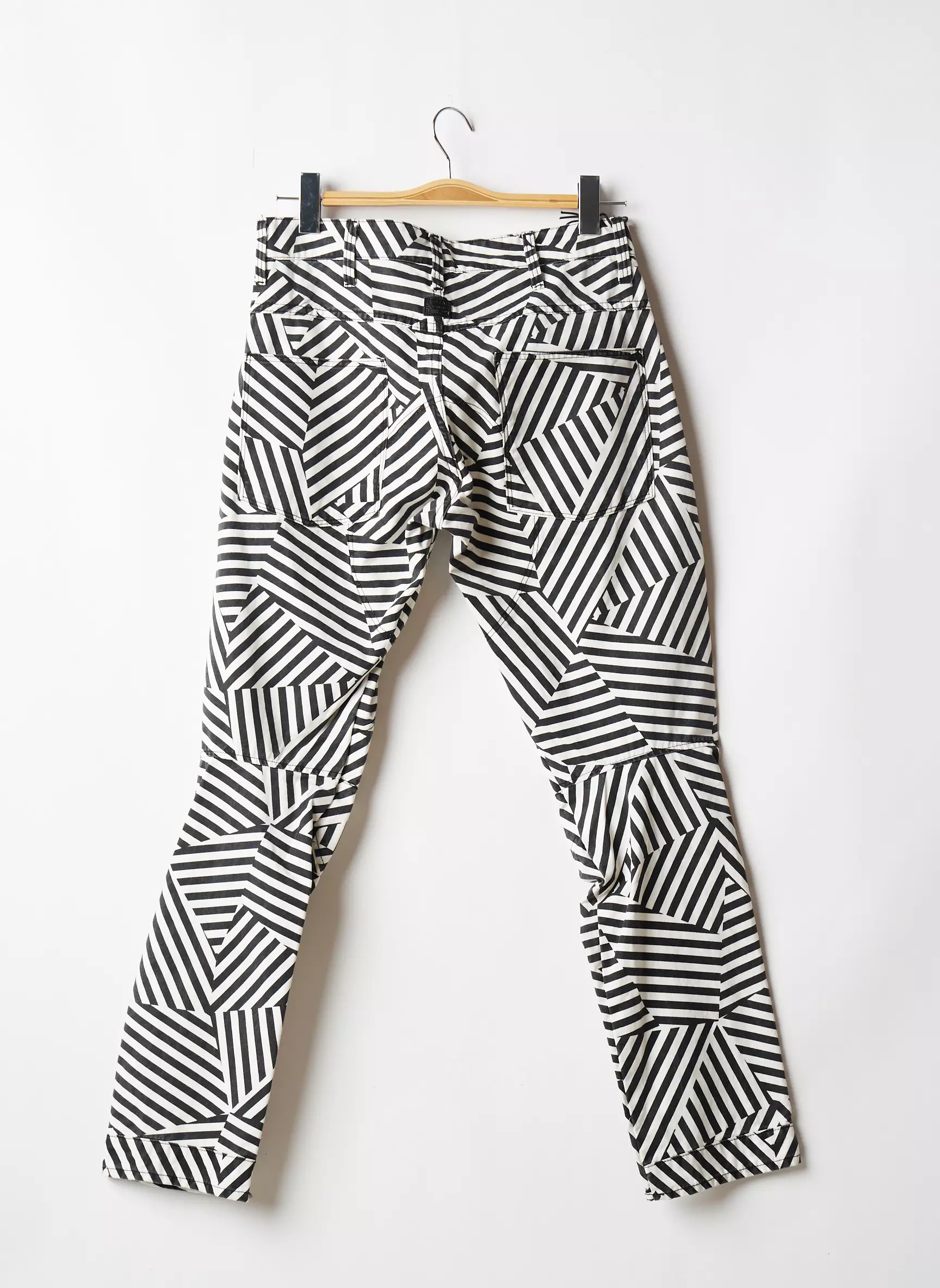 Raw 7 Pantalons Slim Homme couleur noir