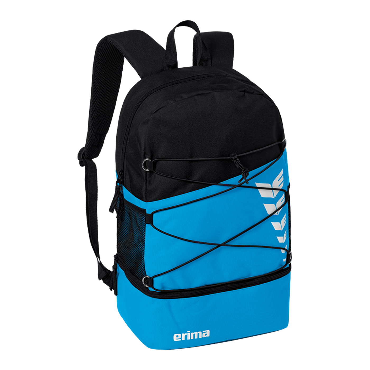 Erima Six Wings Rucksack Blau Schwarz