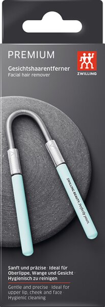 ZWILLING Beauty Premium Gesichtshaarentferner - mint/silver Gesicht Roll-On