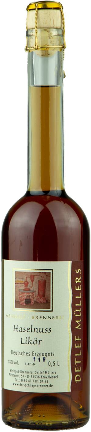 Weingut-Brennerei Detlef Müllers Haselnusslikör