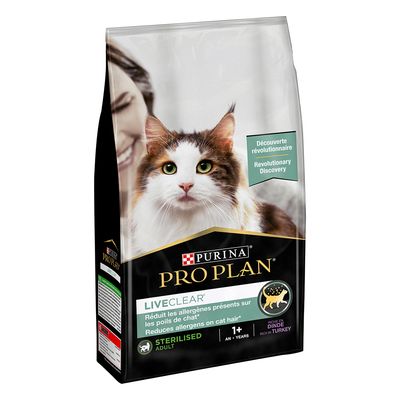 PURINA PRO PLAN LiveClear Sterilised Adult Truthahn