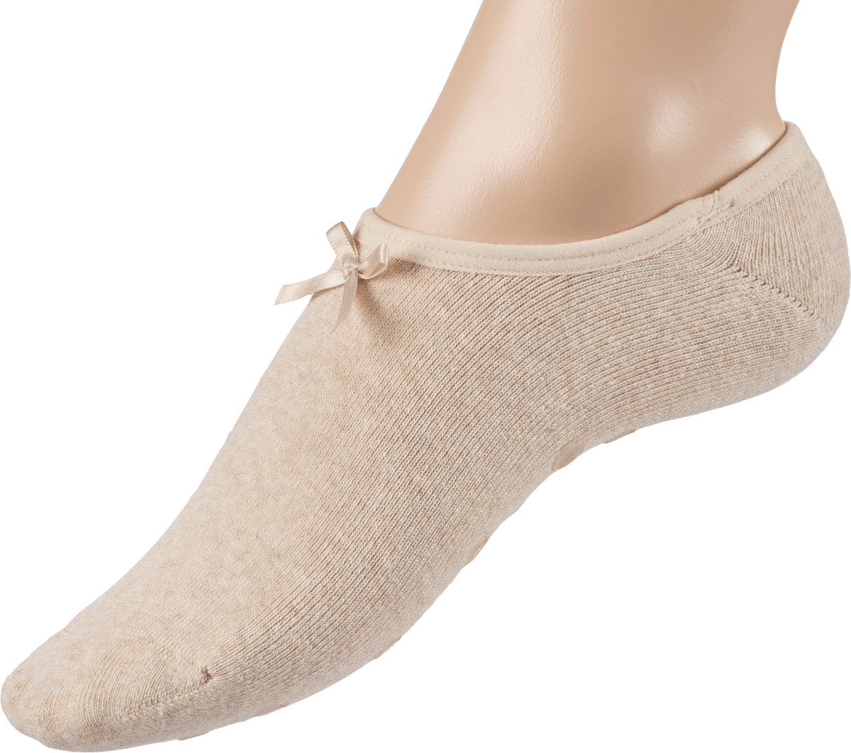 Socken mit Frottee + ABS-Sohle beige Gr. 39-42, 1 St