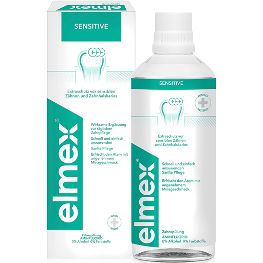 ELMEX SENSITIVE Zahnspülung  400 ml  Lösung