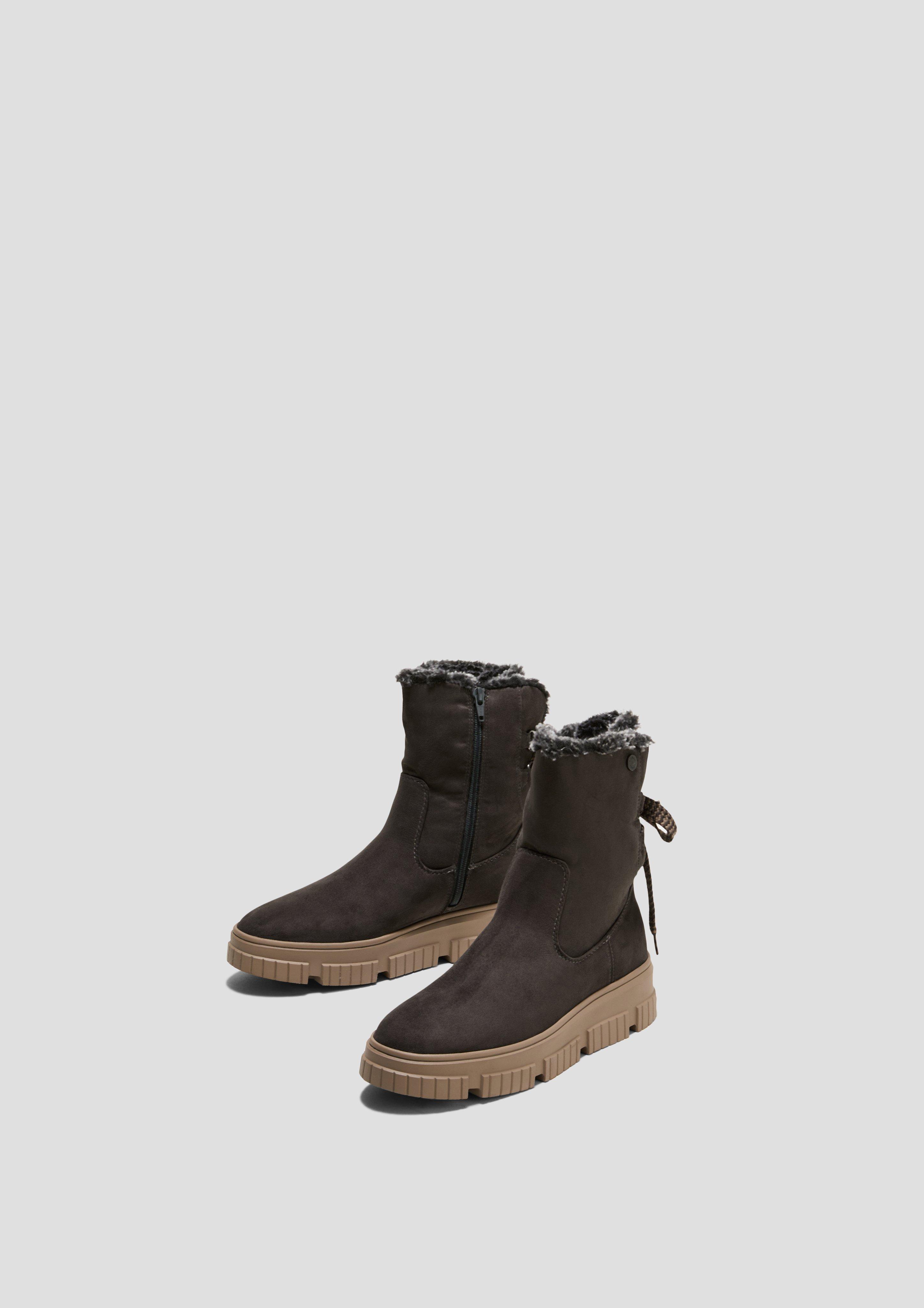 Winterstiefel mit Kunstfellfutter  6008603-216