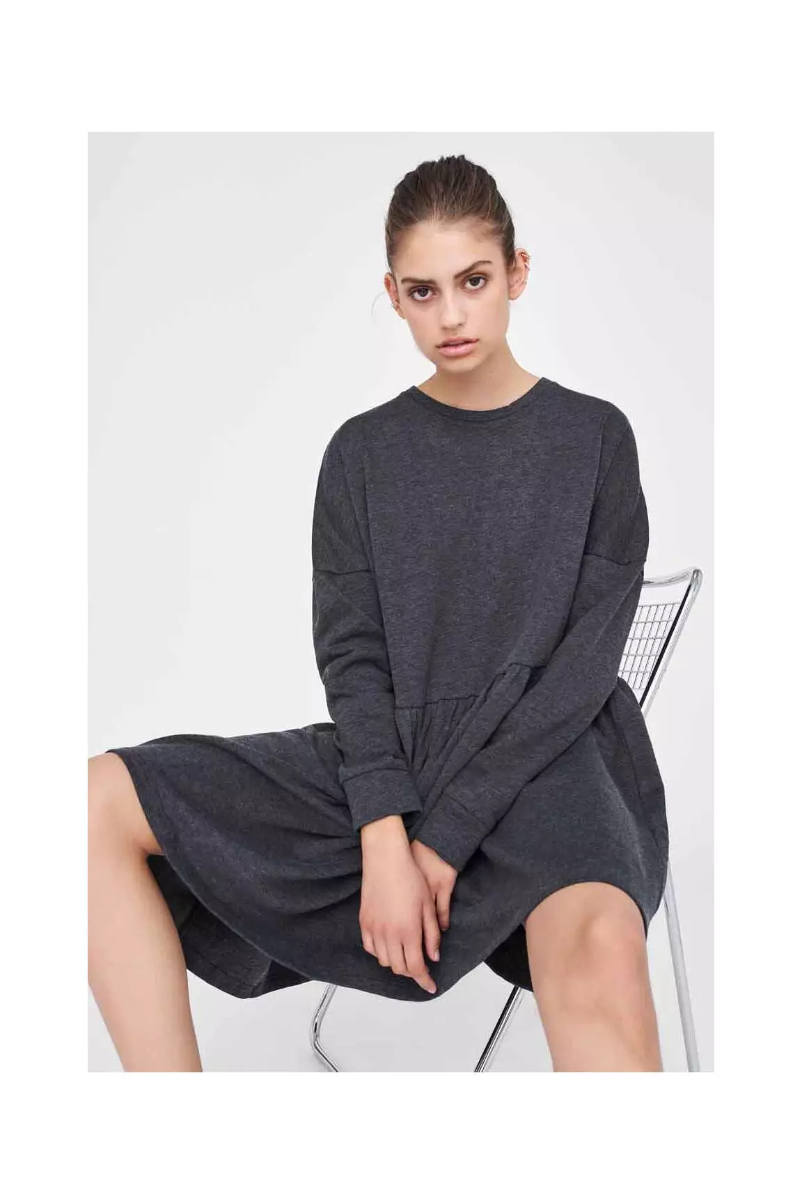 Noisy May Robes Mi Longues Femme couleur noir