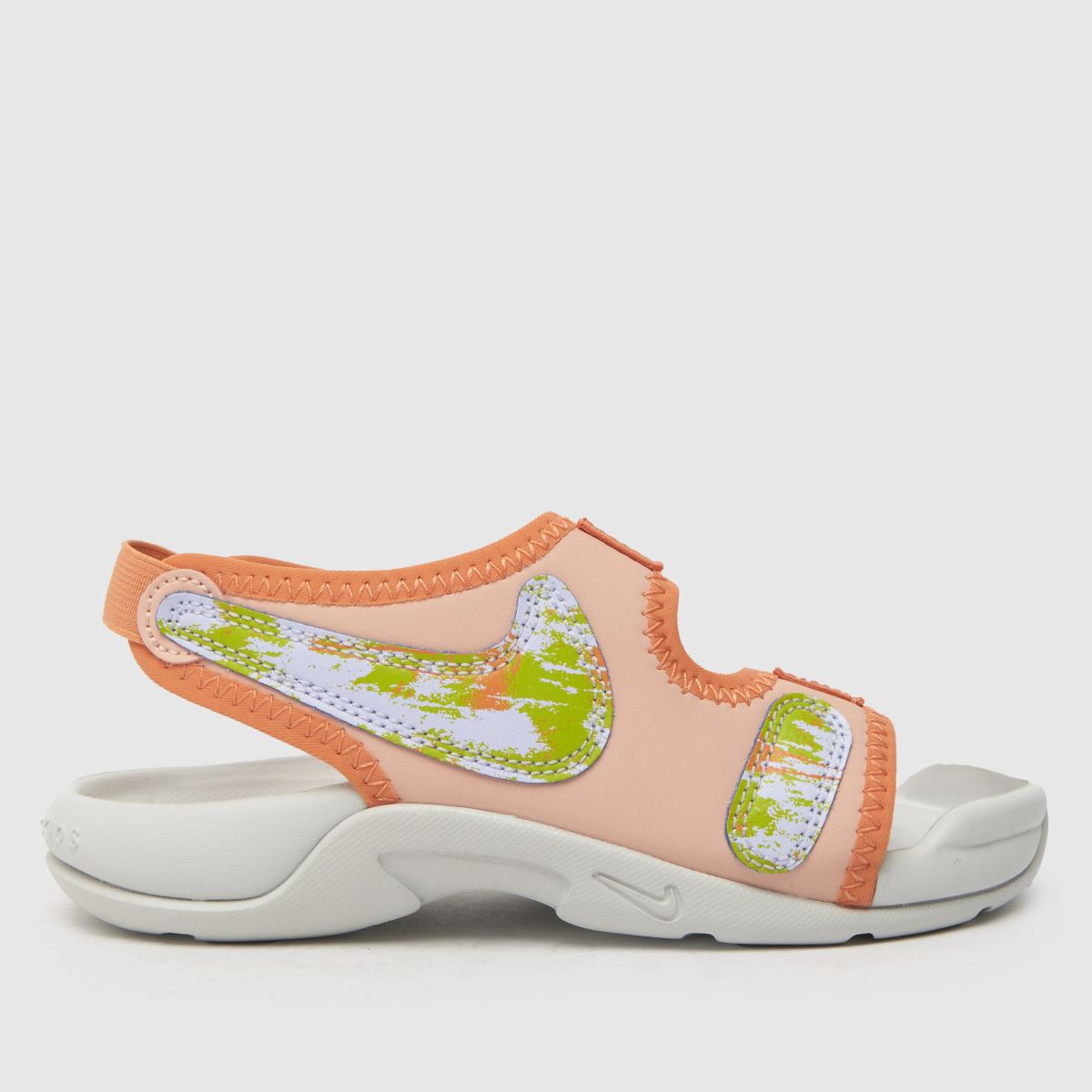 Nike orange Sunray Adjust 6 Junior sandaler