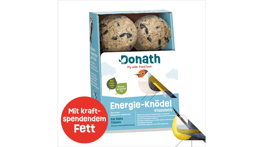 Donath Vogelfutter Energie-Knödel klassisch 600 g