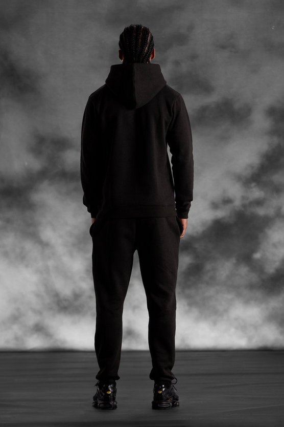 Man Slim-Fit Trainingsanzug mit Kapuze