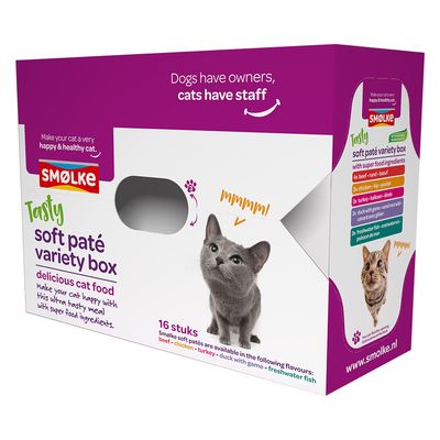 32 x 80 g Smølke Soft Paté Variationsbox zum Sonderpreis!