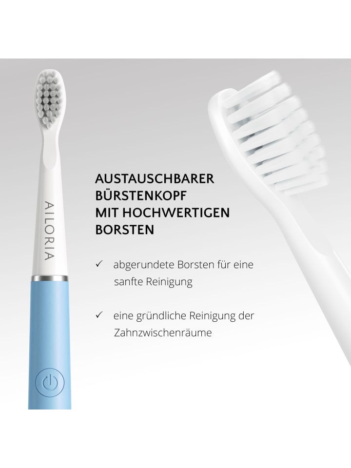 Ailoria PRO SMILE Schallzahnbürste USB in Laguna günstig kaufen onesize
