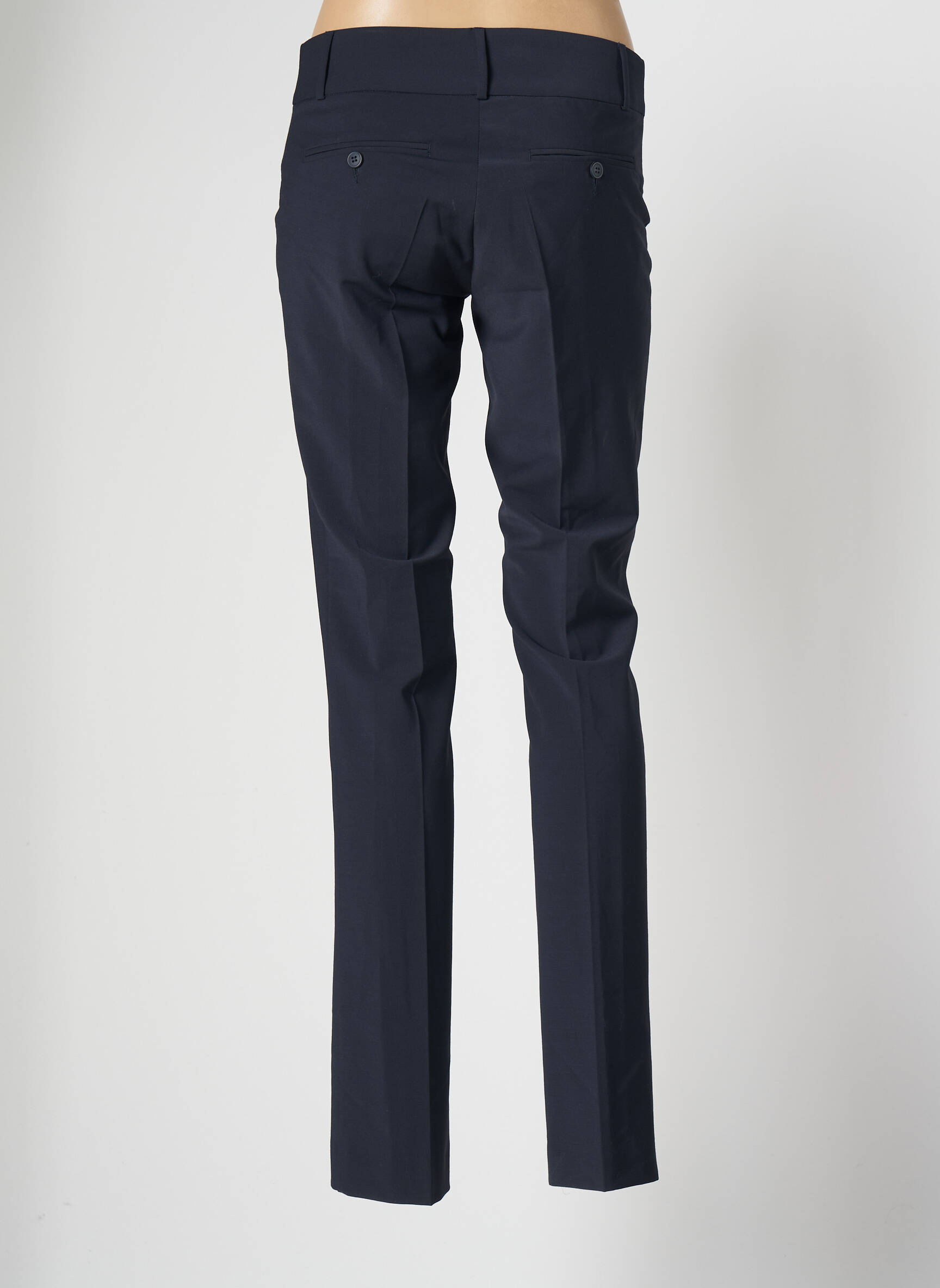 Slacks Co Pantalons Maternite Femme couleur bleu