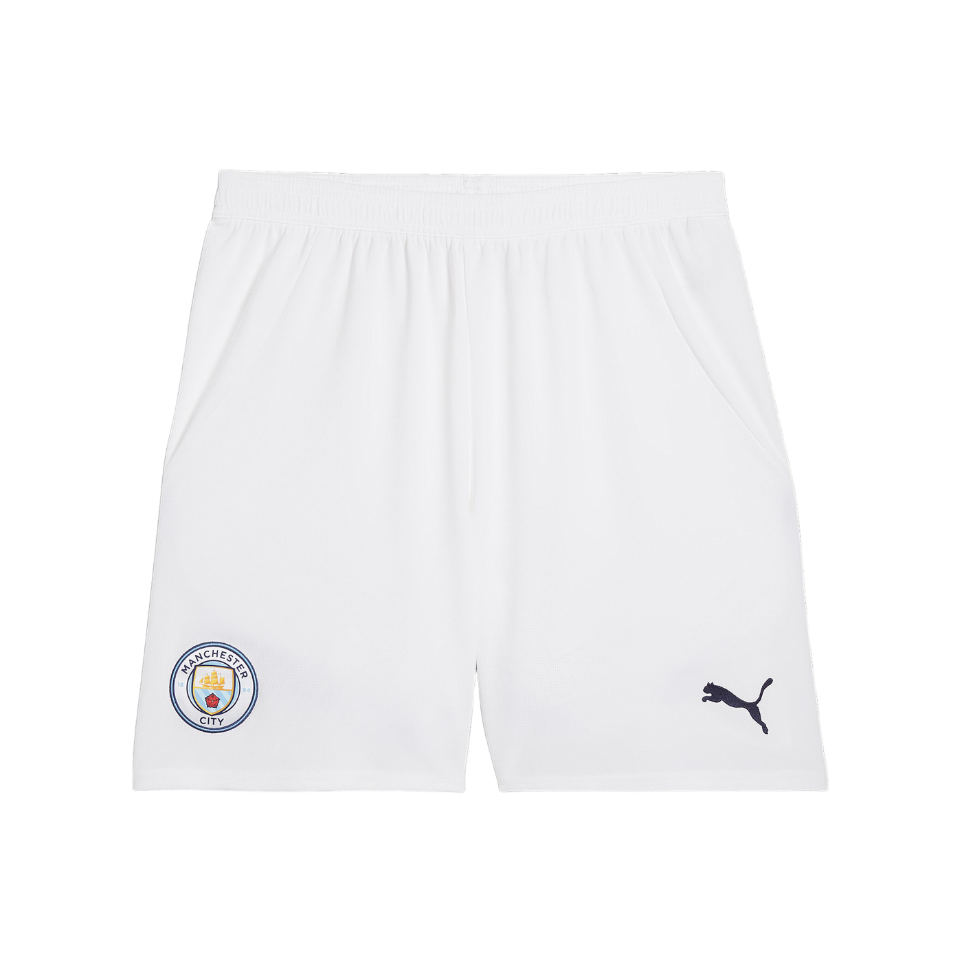 PUMA Manchester City Short Home 2024/2025 Weiss F05