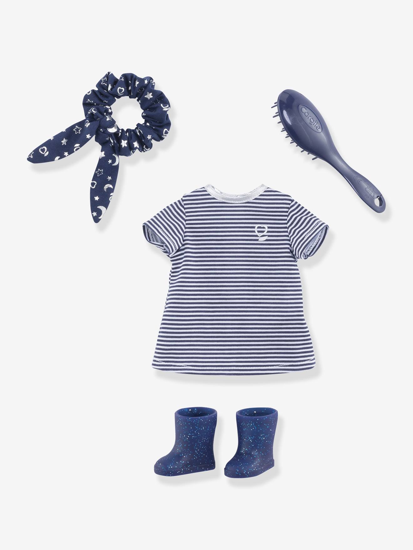 Coffret Robe rayée & accessoires