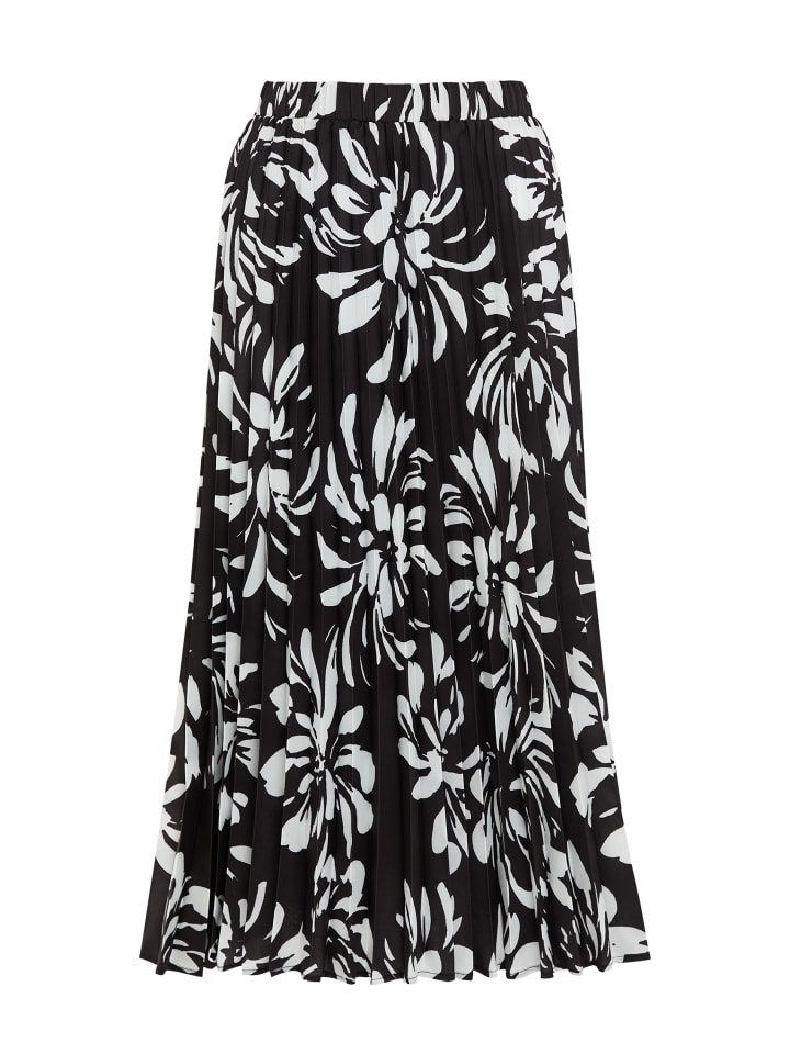 Threadbare Sommer-Rock in Black-White günstig kaufen
