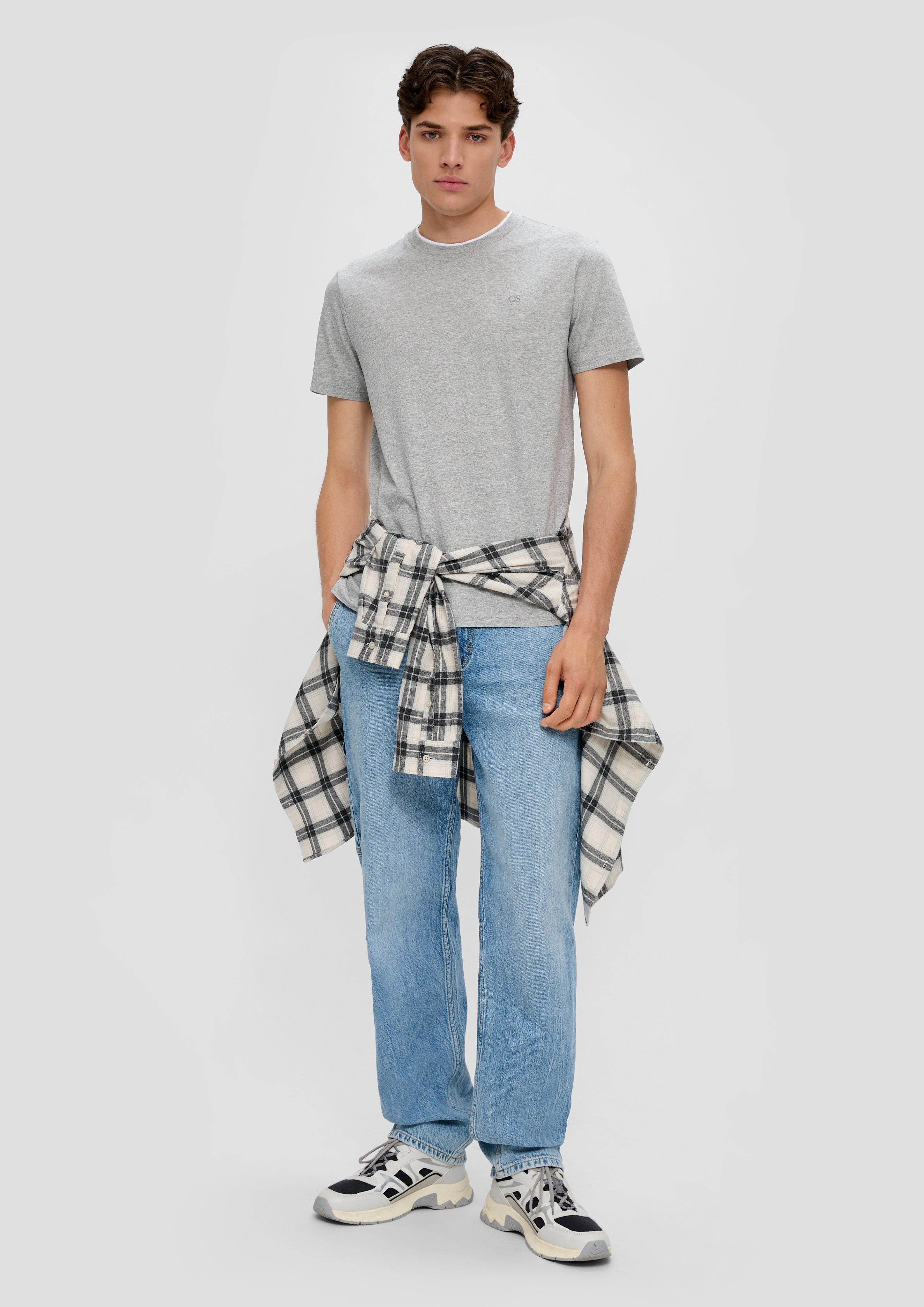 T-Shirt mit Layering-Crew Neck  2138518-94L0